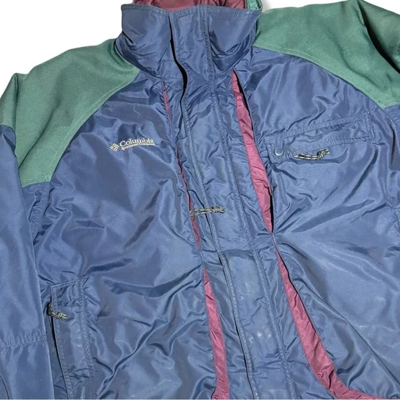Columbia Reversible Blue and Purple Jacket - Picture 3 of 7